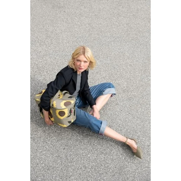 reisenthel coolerbag sunflowers, Kühlbox 20 l mit hochdichter Isolierung und stabilem Reißverschluss, wasserabweisendes Polyester – Bild 7