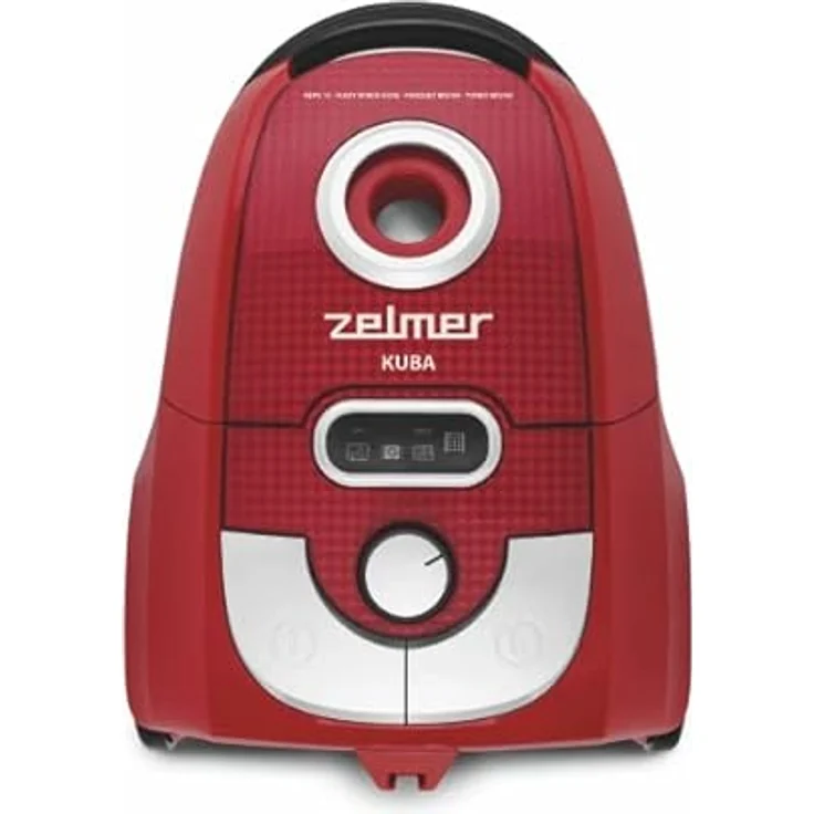 Zelmer ZVC335, Staubsauger mit Beutelv, Rot, HEPA12-Filter, Teleskoprohr, 650-W-Motor – Bild 3