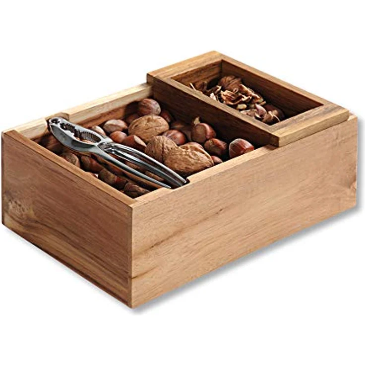 Kesper | Nussschale, Material: Holz, Maße: 25 x 16 x 10 cm, Farbe: Weiß | 28630 - Preisvergleich – Bild 3