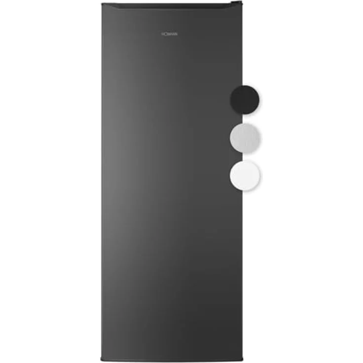 Bomann VS 7363 Kühlschrank ohne Gefrierfach, 242L, leiser Getränkekühlschrank, 5 Ablagen, schwarz-inox – Bild 1