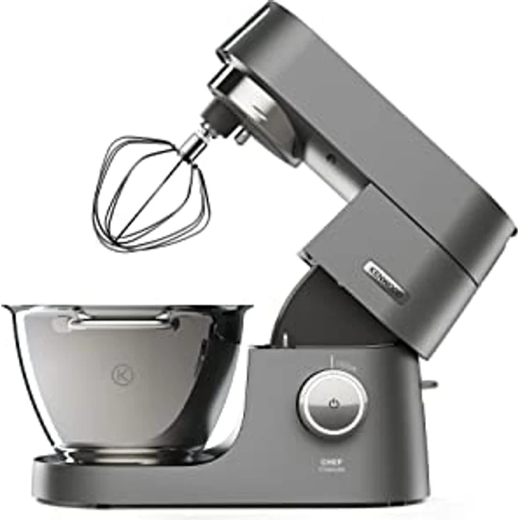 Kenwood Schneebesen aus Edelstahl KAT51.000SS, Zubehör für Kenwood Küchenmaschinen, Ballonschneebesen passend für alle Chef Küchenmaschinen, Spülmaschinenfest, Edelstahl, Silber – Bild 2