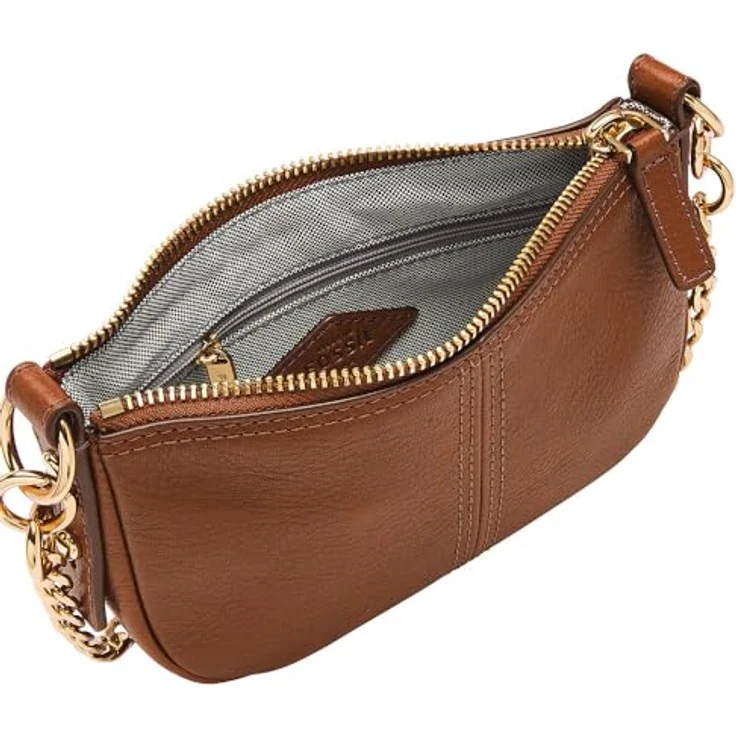 Fossil Jolie Umhängetasche, 100% Leder, 19 cm x 5 cm x 10 cm, braun – Bild 2