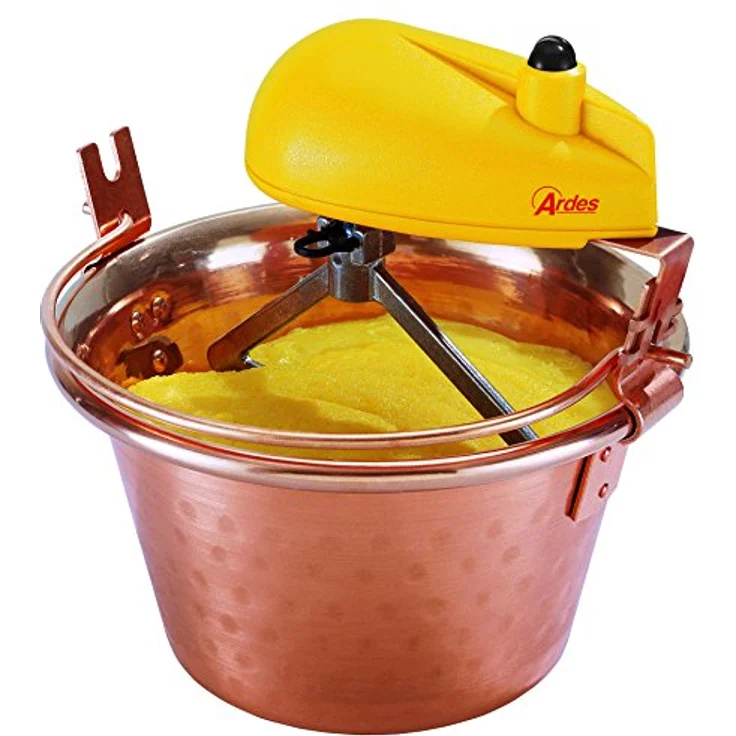 Ardes 2460, Standmixer mit 5 l Fassungsvermögen, Kupfer-Gehäuse, 230 V, gelb – Bild 2