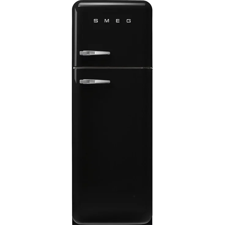 SMEG FAB30RBL6 Kühl-/Gefrierkombination, Multiflow-System, Inverter-Kompressor, 50s Style, Rechtsanschlag, Schwarz