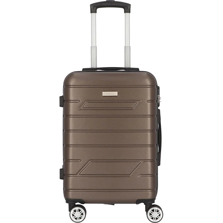 Nowi Bergamo 4 Rollen Kabinentrolley 56 cm, Bronze (37.40 l, S) – Bild 1