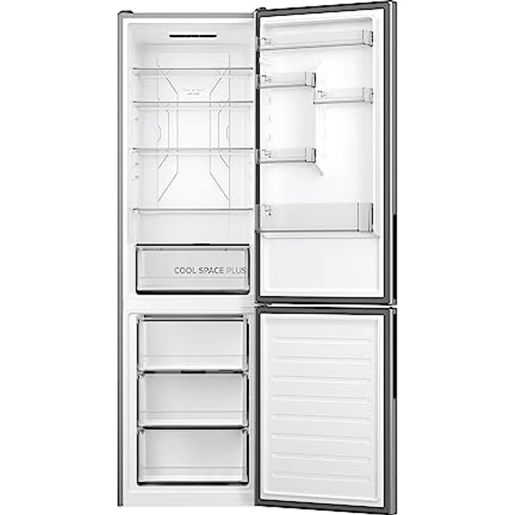 Hoover HOCE4T620CX 2D Kühl-Gefrier-Kombination/Freistehend / Total No Frost/Wifi connected & Smart hOn–App / Energieklasse C / Inox Look [Energieklasse C] – Bild 2