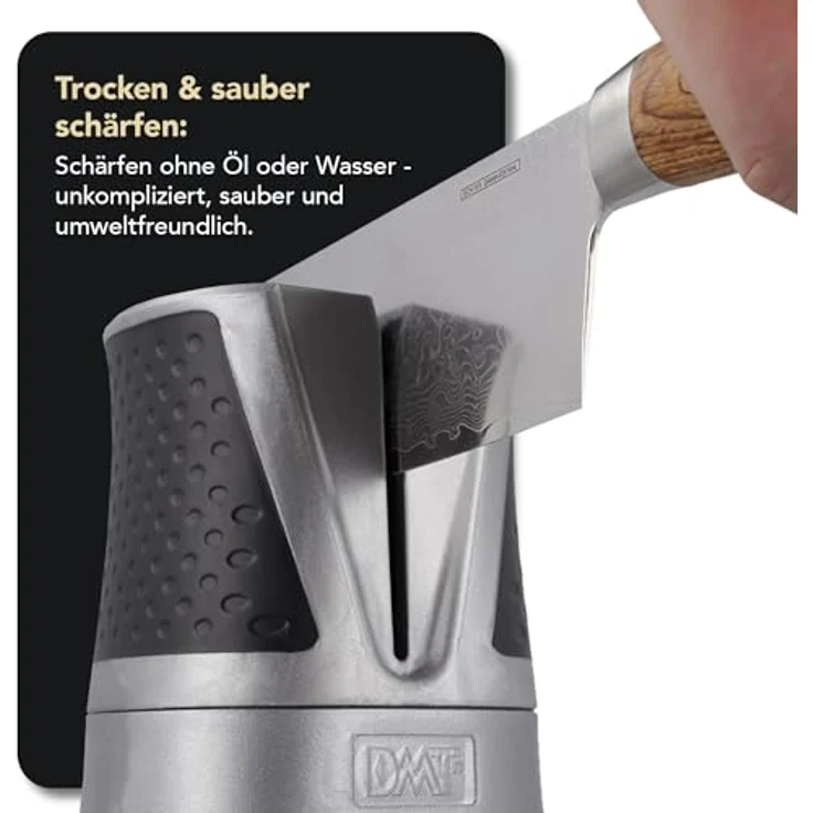 DMT Diamant Messerschärfer Simple-Sharp, grau, 110 x 92 x 83 mm – Bild 6