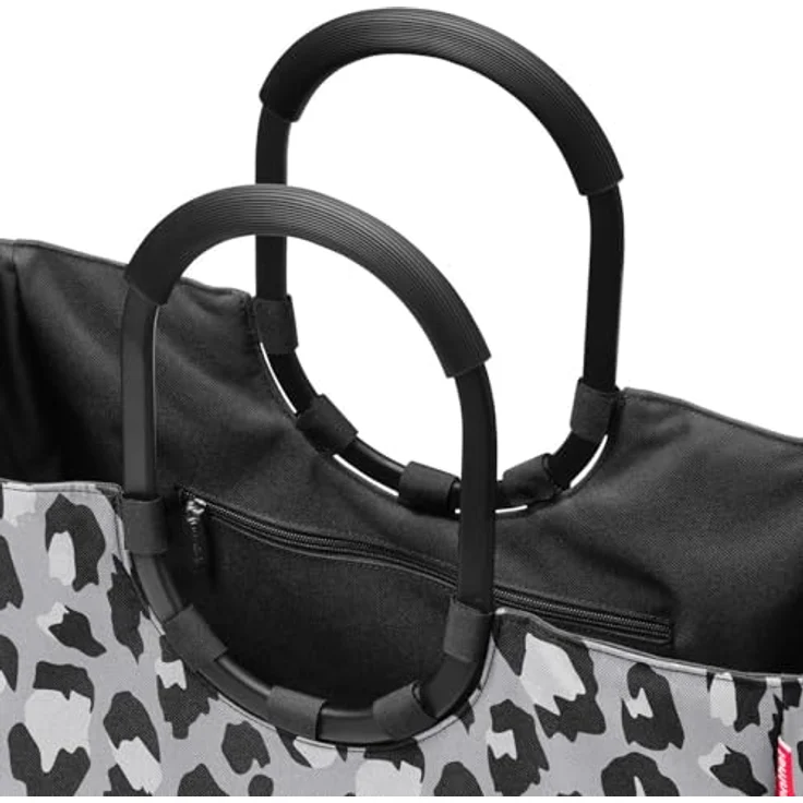 REISENTHEL® Shopper loopshopper L, Einkaufstasche mit metallic dots in Beige, gepolsterten Tragegriffen und wasserdichtem Polyester – Bild 2