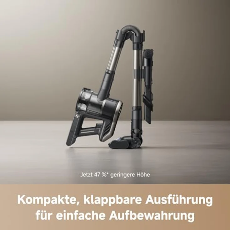 MOVA S2 Stielsauger, Akkubetrieb mit 460 Watt, 25.000 Pa Saugkraft, 60 Minuten Akkulaufzeit, 5-stufiges Filtersystem und integriertes LED-Display – Bild 4