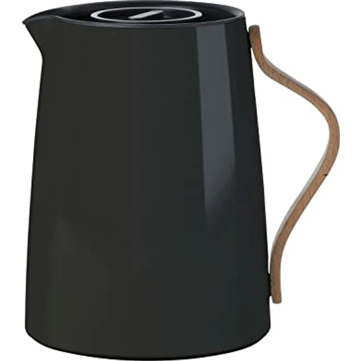 Stelton Emma Tee 1 L. -schwarz Isolierkanne, Kunststoff, 17 x 14 x 19.5 cm – Bild 2