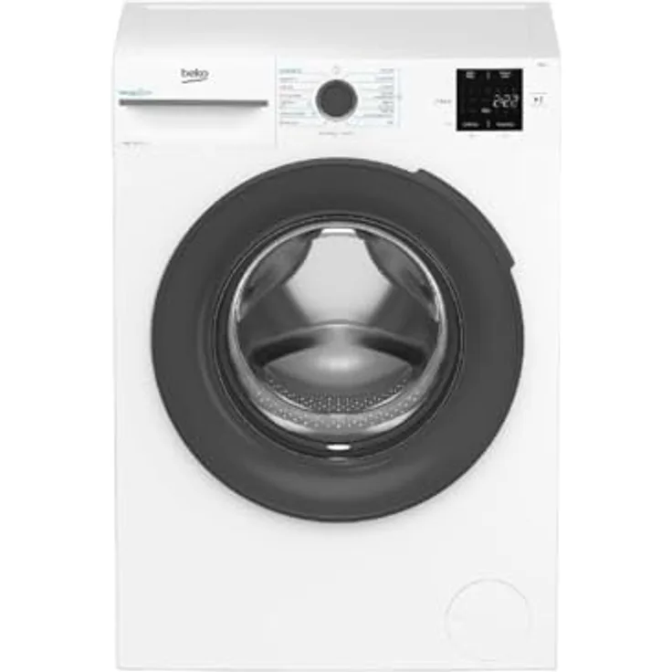 Beko BMWU3941A, Frontlader Waschmaschine mit 9 kg Fassungsvermögen, 1400 U/min und EnergySpin-Technologie, Weiß