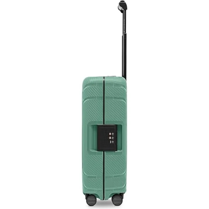 REDOLZ Hartschalen Kabinen-Koffer ohne Reißverschluss | 3-Punkt-Verschluss-System | Kleiner Trolley 40 x 20 x 55 cm aus hochwertigem Polypropylen Material | 4-Rollen & TSA-Schloss (Essentials 15) – Bild 3