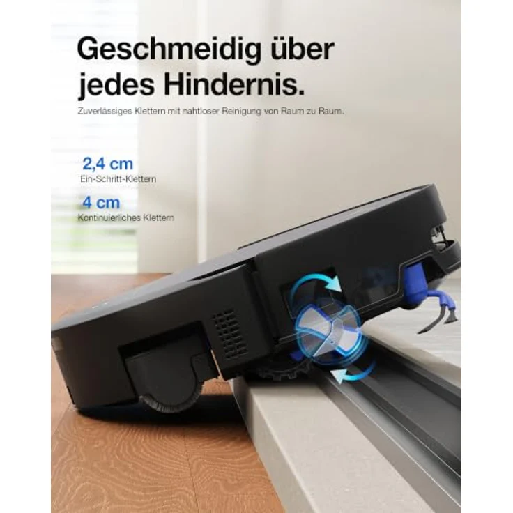 ECOVACS X11S Omnicyclone Care Kit EU, Saug- und Wischroboter mit 30.000 Pa Saugkraft und PowerBoost-Ladefunktion – Bild 8