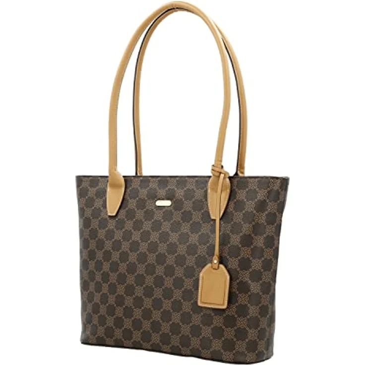 Picard Shopper Euphoria, geräumige Handtasche aus pflegeleichtem Kunstleder, braun – Bild 2