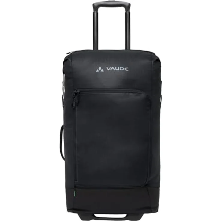 Vaude CityTravel, Koffer Schwarz, moderner Reisetrolley 60 l mit flexibler Packlösung und nachhaltigem Material – Bild 4