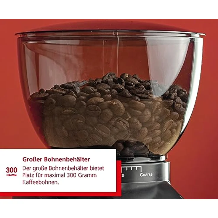 Solis Kaffeemühle Scala Zero Static Typ 1662 Schwarz, Kaffeemühle, Schwarz, Silber – Bild 4