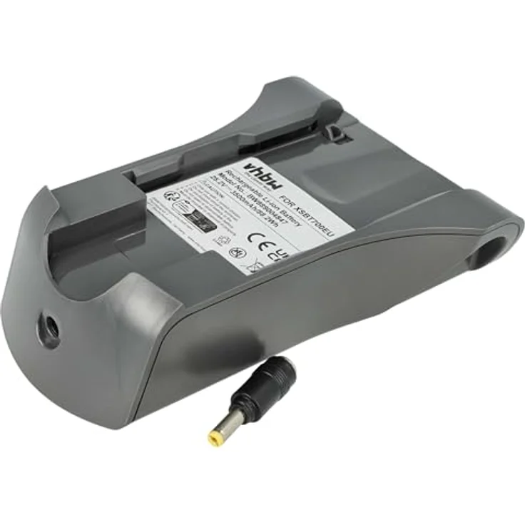 vhbw Akku kompatibel mit Shark IZ483H, QZ162HQBI, QZ162HQDE, QZ162HQLC, QZ162HQPB, 3500 mAh, 25,2 V, Li-Ion, Dunkelgrau – Bild 1