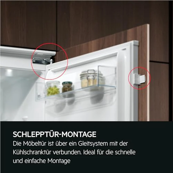 AEG TF5OS882ES Einbaukühlschrank, 880 mm, 4-Sterne-Gefrierfach, OptiSpace mit flexiblen Glasablagen, LED-Beleuchtung – Bild 11