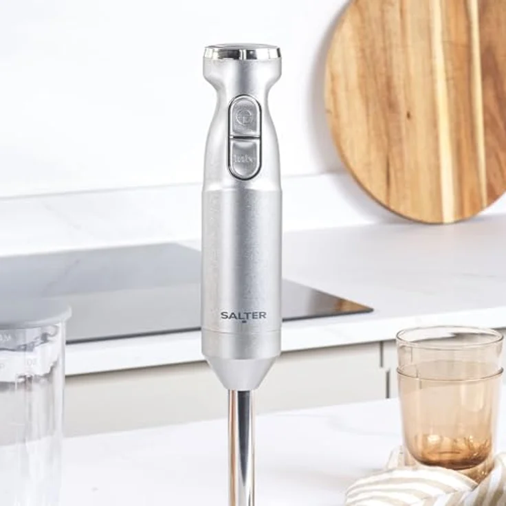 Salter EK4587MMSVDE Aspen Blend and Whisk Pro, Stabmixer und elektrischer Schneebesen, mit Edelstahlgehäuse und variablen Geschwindigkeitseinstellungen, Silber – Bild 6