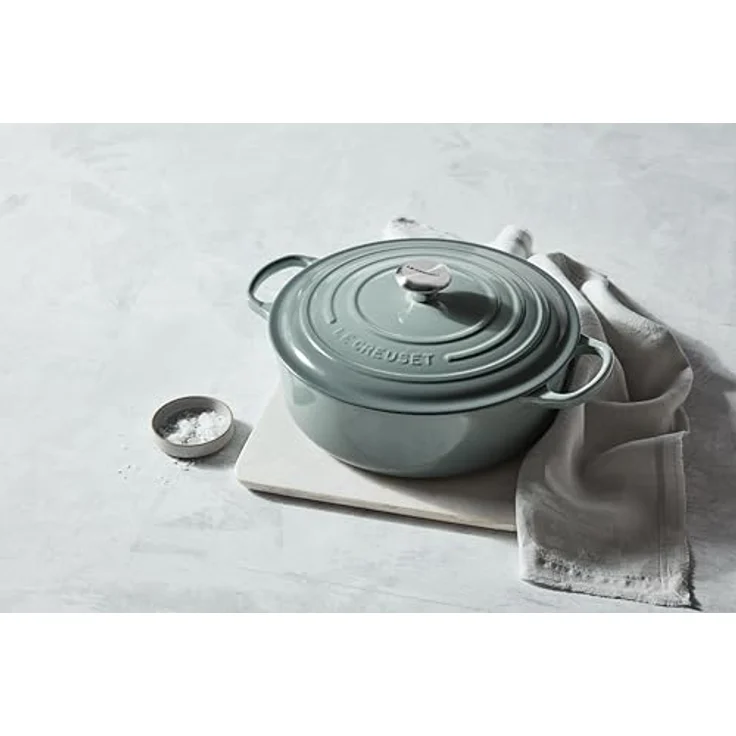 Le Creuset Signature Gourmet Bräter, rund, 30 cm, ofenrot – Bild 6