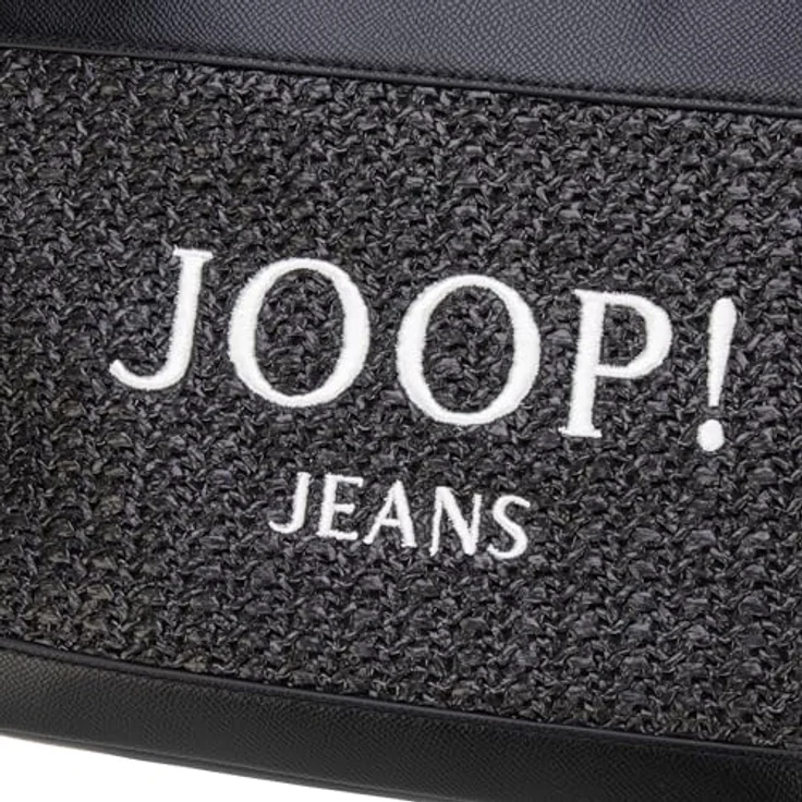 Joop! Jeans Calduccio Spiaggia Shopper Tasche, schwarz, 100% Bast, 26.5 cm x 14 cm x 21 cm – Bild 5