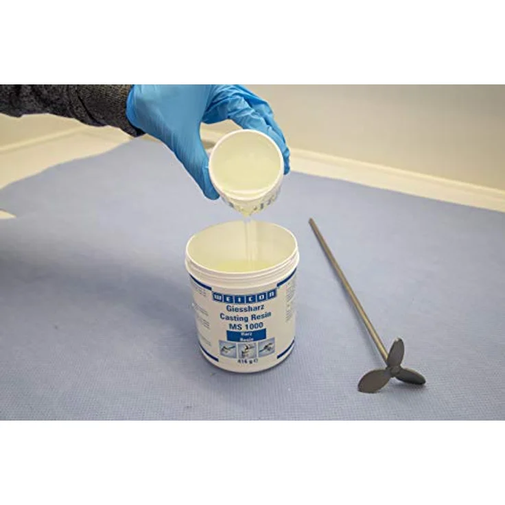 WEICON Gießharz MS 1000 200 g | Epoxidharz zum Gießen | mit Härter | transparent – Bild 5
