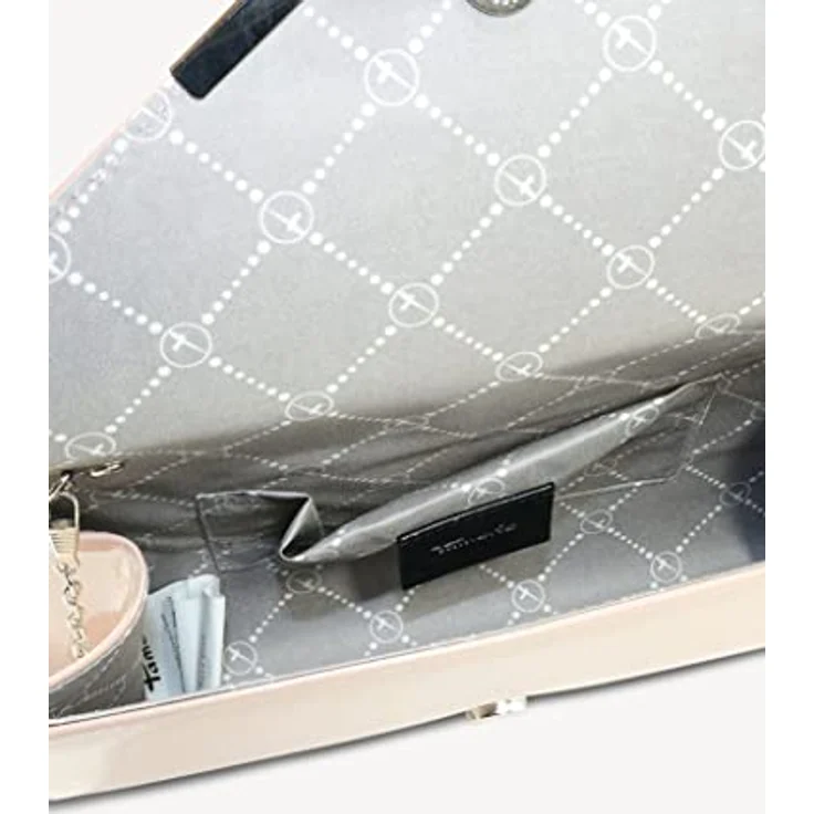 Tamaris Clutch Amalia, geräumige Umhängetasche mit Magnetverschluss, 26 cm, Black-Lack – Bild 8