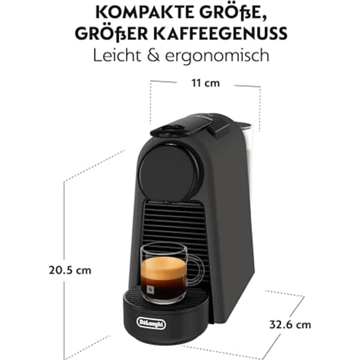 NESPRESSO Vertuo Kapselmaschine, Automatische kompakte Maschine mit 19 Bar Druck und Willkommensset – Bild 5
