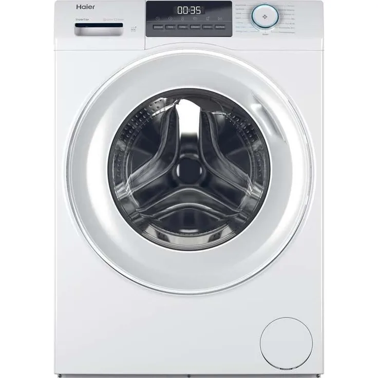 Haier HW80-BP14929BU1 Waschmaschine, 8 kg Fassungsvermögen, energieeffizient A, AquaStop und Invertermotor