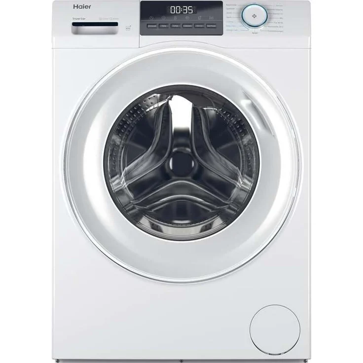 Haier HW80-BP14929BU1 Waschmaschine, 8 kg Fassungsvermögen, energieeffizient A, AquaStop und Invertermotor