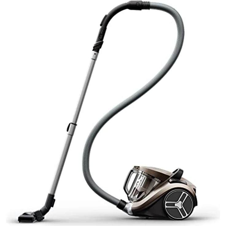 Rowenta RO4B50 Compact Power XXL Animal beutelloser Bodenstaubsauger | 900 Watt | 3-stufiges Filtersystem | XXL Fassungsvermögen | 8,80 m Reinigungsradius | inkl. umfangreichem Zubehör | Bronze – Bild 3
