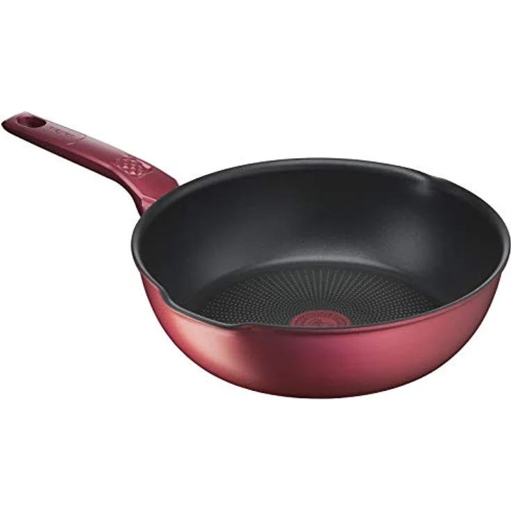 Tefal Daily Chef Bratpfanne, 26 cm, robust, leicht zu reinigen, Antihaftbeschichtung, Thermo-Signal, gesunde Küche, Ausgießer, hergestellt in Frankreich, Induktion G2737702 – Bild 4