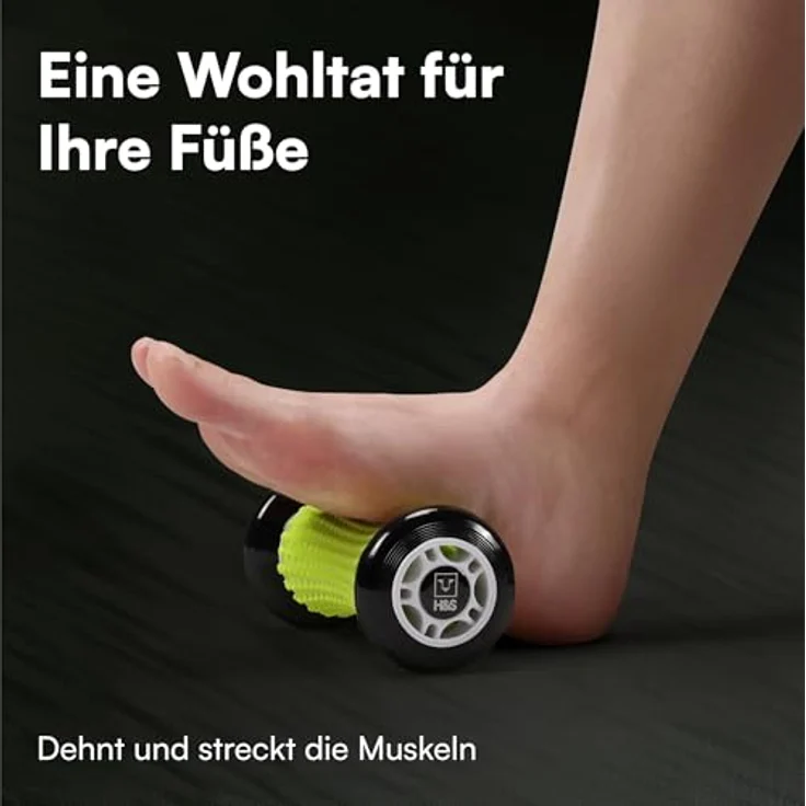 H&S Massageroller Fußmassage Igelball - Entspannender Silikon Massageball für die Füße, 1-tlg., Silikon Massageball zur Entspannung – Bild 2