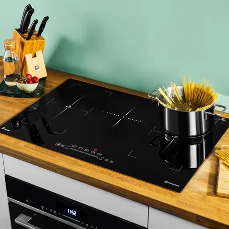 KKT KOLBE Backofen und Induktionskochfeld SET8017IH77FZ, eingebautes Set mit SensorTouch, Katalysereinigung und 11200W Leistung – Bild 3