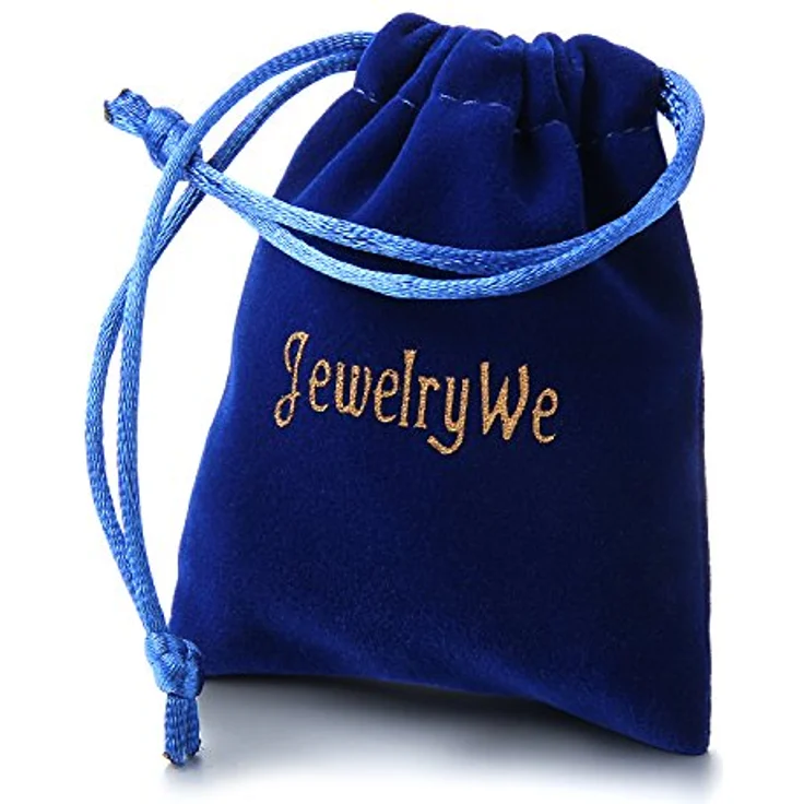 JewelryWe Paar Uhren Leuchtende Partneruhr, 30m Wasserdicht, Kalender Analog Quarz, Edelstahl Band, Weiße Zifferblätter mit Römischen Ziffern und Strassskala, 2er Set – Bild 4