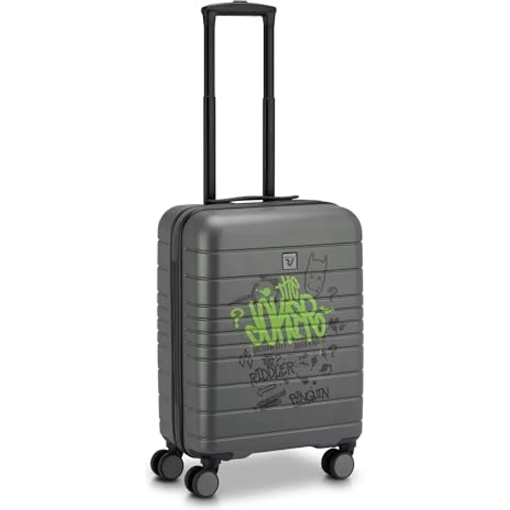 RONCATO DC Comics Kabinen-Trolley Joker, 55x40x20 cm, 40 L, TSA-Schloss, wasserabweisend, 4 Spinner-Räder – Bild 1
