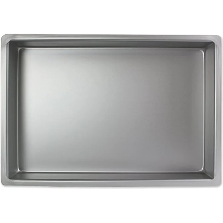 PME OBL09132 Längliche Aluminium-Backform 229 x 330 x 51 mm, Silver, 23 x 33 x 5 cm – Bild 2