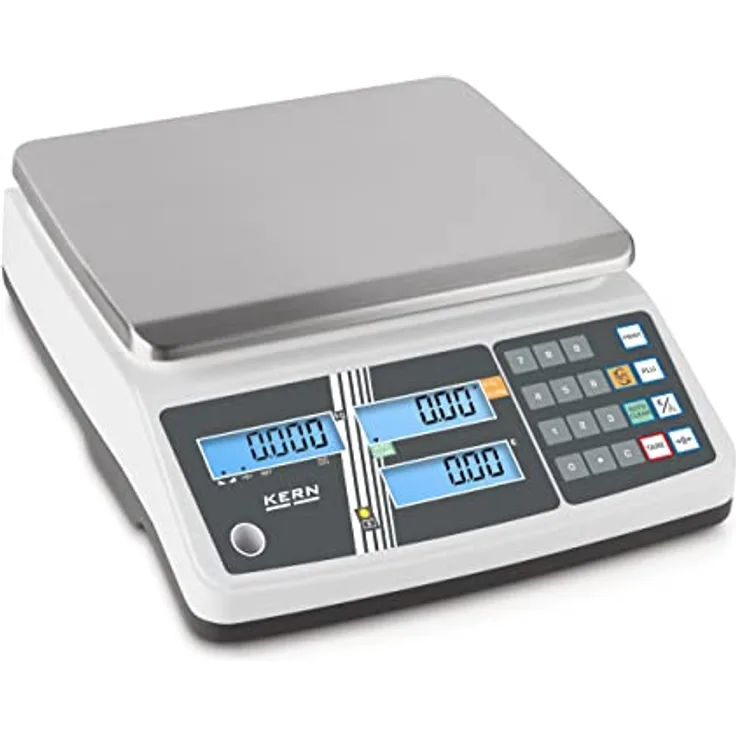 Kern RPB 6K1DM RPB 6K1DM Ladenwaage Wägebereich (max.) 6kg Ablesbarkeit 1g netzbetrieben, akkubetri