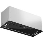 Klarstein Dunstabzugshaube 72cm, Abluft/Umluft-Dunstabzugshaube, LED-Beleuchtung & Touch-Bedienfeld, Leise Abzugshaube mit 466 m³/h Luftstrom, Effizienter Edelstahl-Dunstabzug