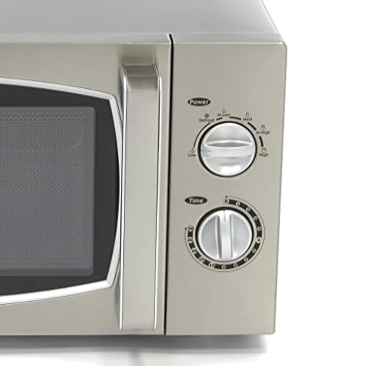 Maxima Horeca Mikrowelle, 900W mit 6 Programmen, 25L, Edelstahl, für Platten bis Ø33 cm – Bild 7