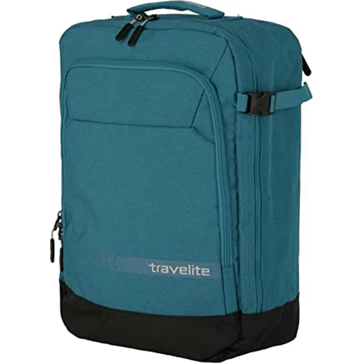 travelite Kick Off Multibag Rucksack 50 cm, petrol – Bild 5