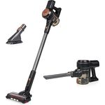 Princess Dynamic Storm – Leistungsstarker bürstenloser Motor – Hygienische Behälterentleerung – 30 min kabellos reinigen – Motorisierte Bürste mit LED-Licht – Parkmodus – Handstaubsauger-Modus –39390