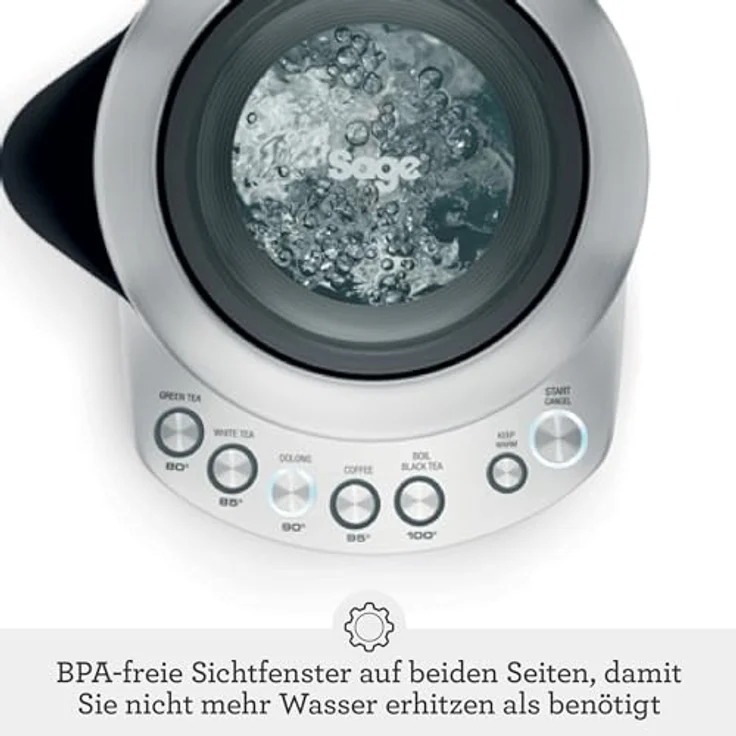 Sage Appliances Wasserkocher mit Warmhaltefunktion, Edelstahl – Bild 5
