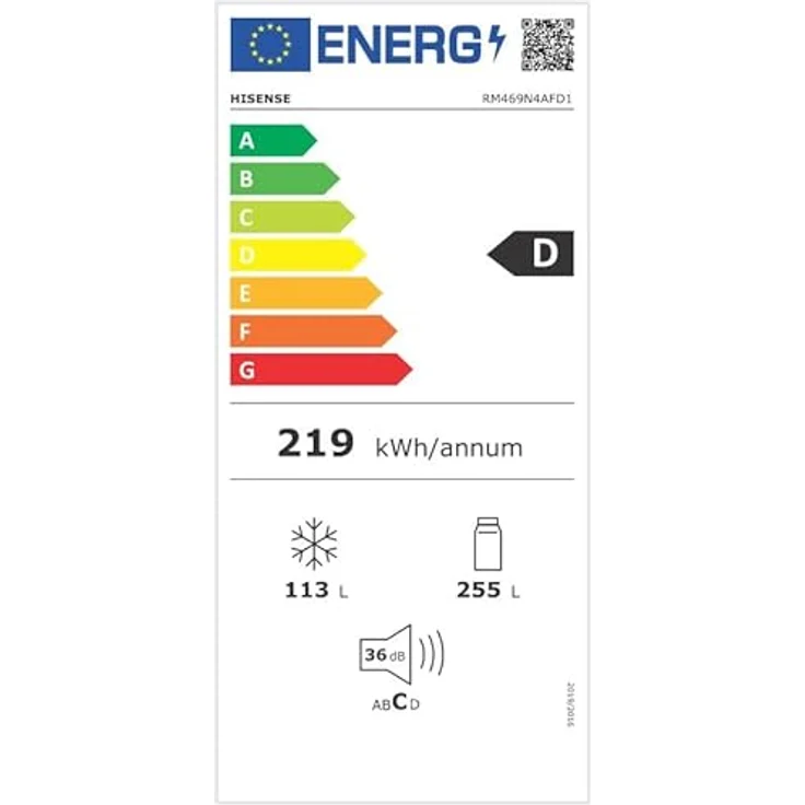 Hisense RM469N4AFD1 Kühl-Gefrierkombination, freistehend, NoFrost, 368 Liter, 229 L Kühlen, 113 L Gefrieren, XtremeFreeze, Smart Fresh, schwarz Inox – Bild 19
