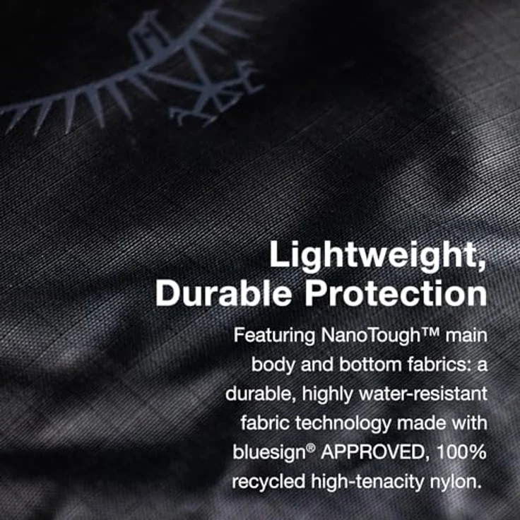 Osprey Transporter Carryon Boarding Bag, 46 cm mit Laptopfach, schwarz (Raven Black) – Bild 5