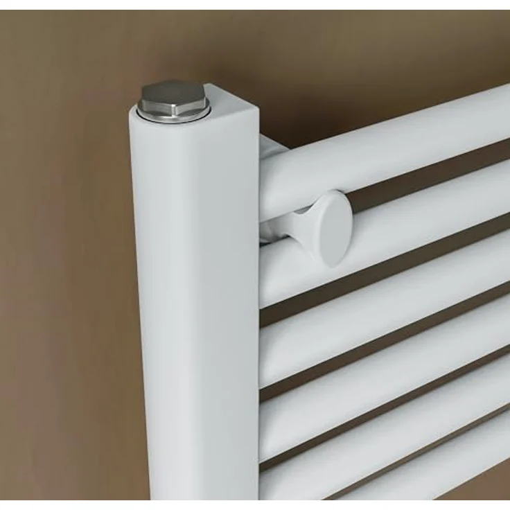 XIMAX Elektro-Badheizkörper OMEGA | 120x60 cm | 600 Watt | Inkl. Heizelement, Heizstab | Design-Heizkörper für Badezimmer | Effiziente elektrische Handtuchheizung – Bild 3