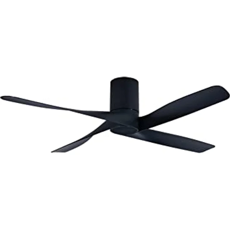 Energiespar Deckenventilator Riviera Schwarz – Bild 4