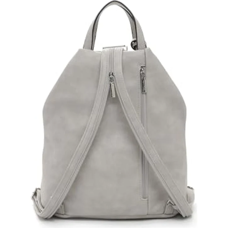 Tamaris Nele City Rucksack, 40 cm, grau, 100% Polyurethan, 35 x 17 x 40 cm – Bild 6