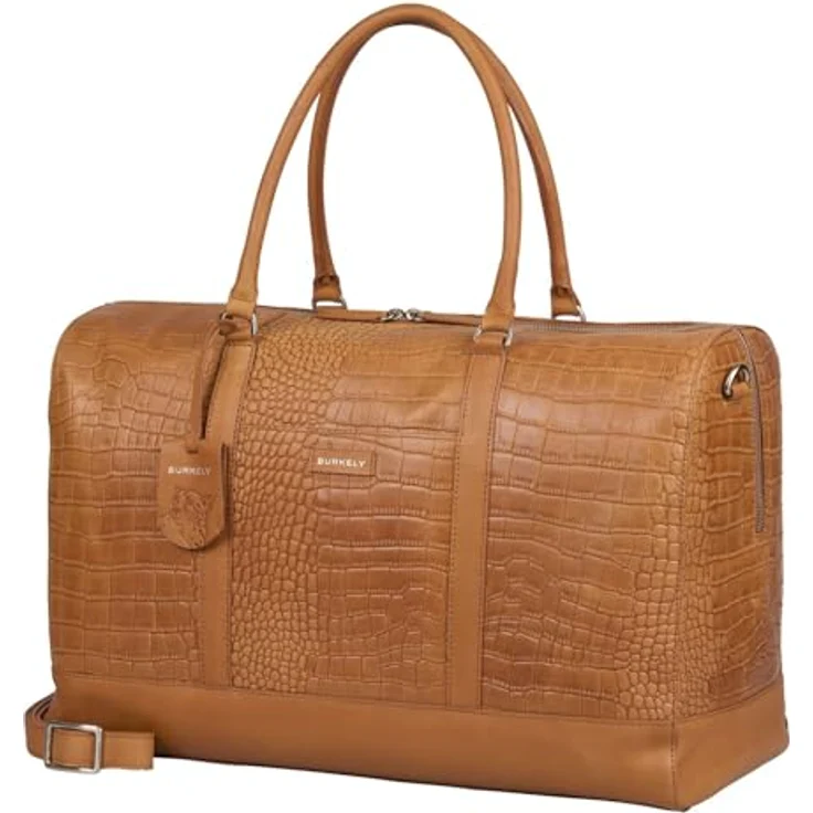 Burkely Cool Colbie Weekender Reisetasche aus 100% Leder, 51 cm, braun – Bild 2