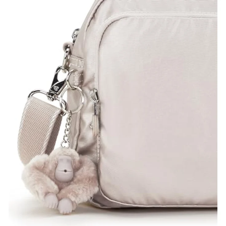 Kipling Basic Plus Cool Defea, Schultertasche 33 cm mit abnehmbarem Umhängeriemen und großen Außentaschen, Mehrfarbig – Bild 6